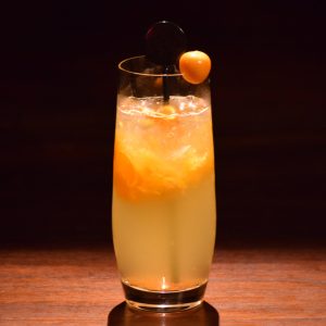 Chilcano de Pisco de Aguaymanto